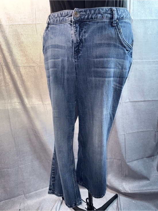 Denim - 1899-Classic Ankle Crop Jeans in Blue